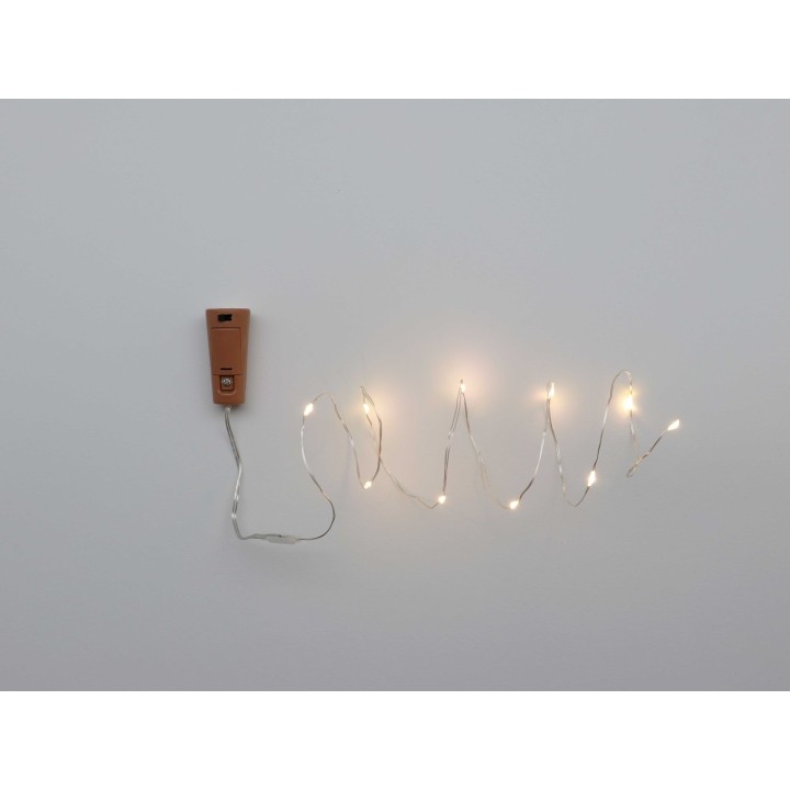 Guirlande lumineuse 10 lampes pour goulot Ø 17mm