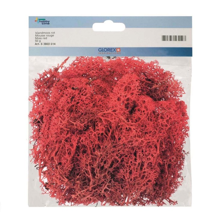 Mousse d'Islande 50g rouge