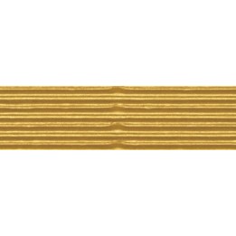 Corrugated cardboard, gold 50x70cm, 1 sheet