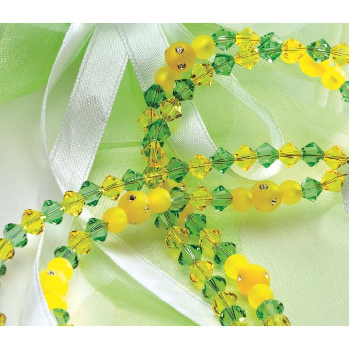 Schliffspitzperle Swarovski 6mm citrine 12 Stück