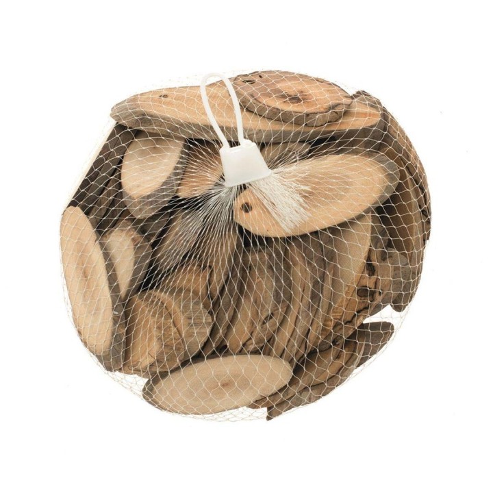 Holzscheiben, oval, 350g sortiert 5-12cm
