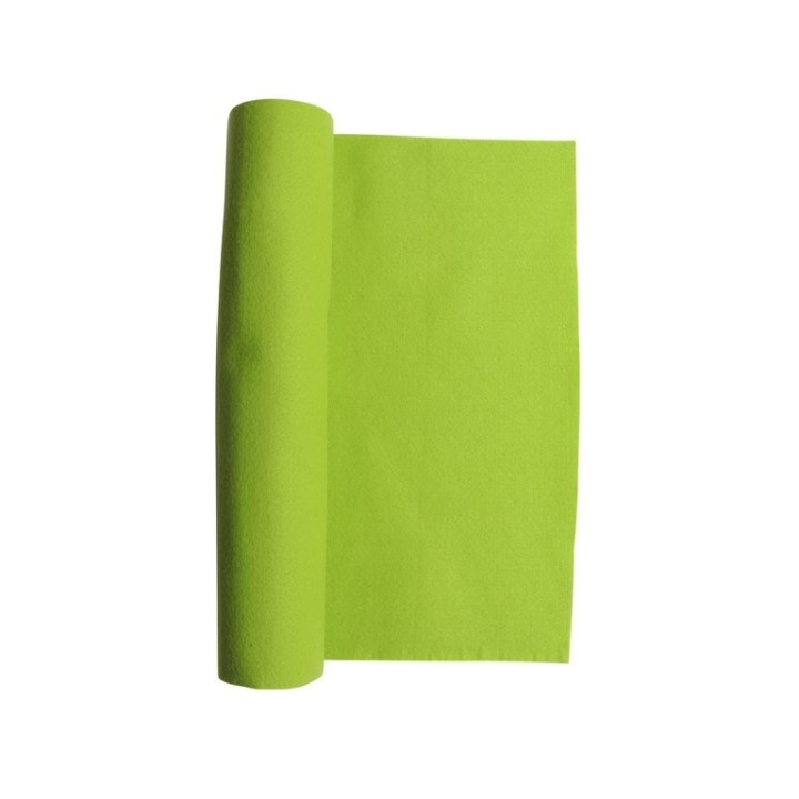 Craft felt 45cm x 2,5m  light green, roll