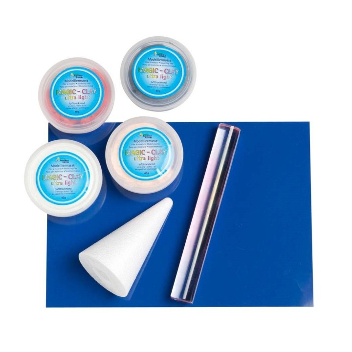 Magic-Clay ultra-light 40g pâte à modeler rouge