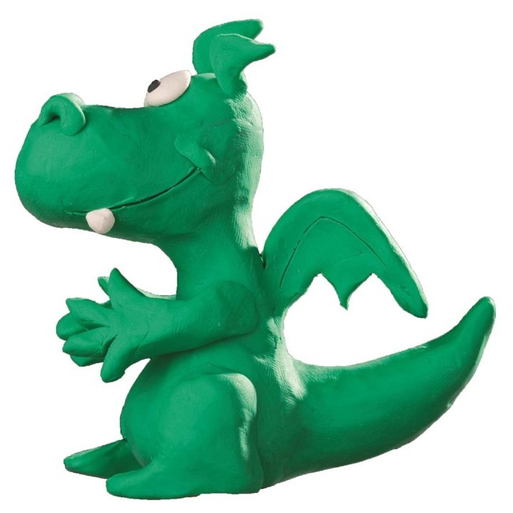 Plastilin 250g grün