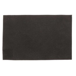 Craft felt 45cm x 2,5m black, roll