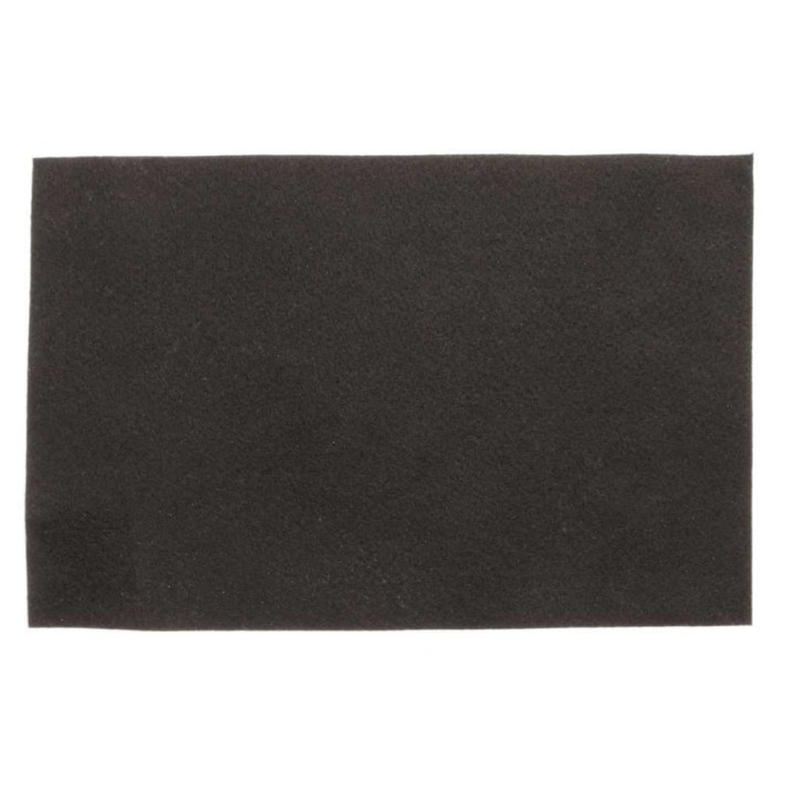 Bastelfilz 45cm x 2,5m schwarz Rollenware