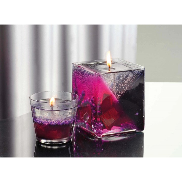 Kerzen-Gel mit Docht 400g farblos