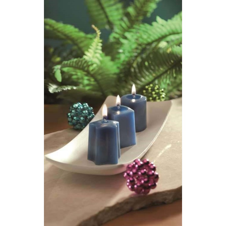 Wachsfarbe blau 5 g in Pastillenform