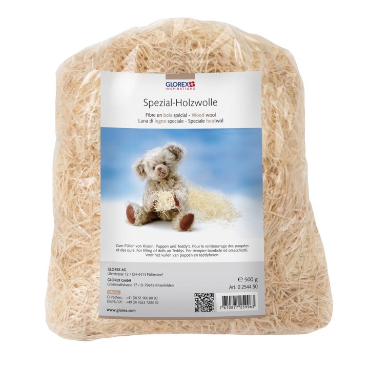 Holzwolle Beutel à 500g