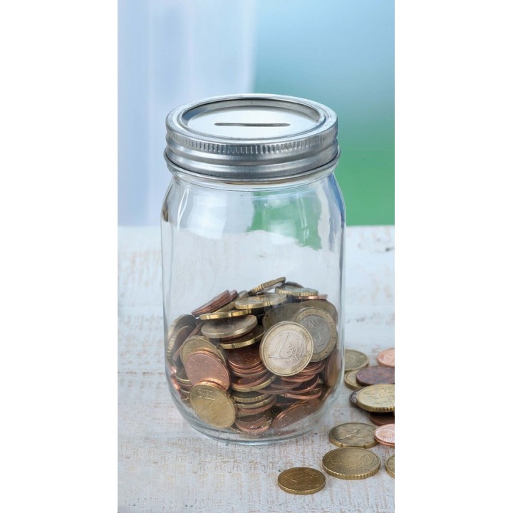 Insert saving box 2pcs 68mm silver colour