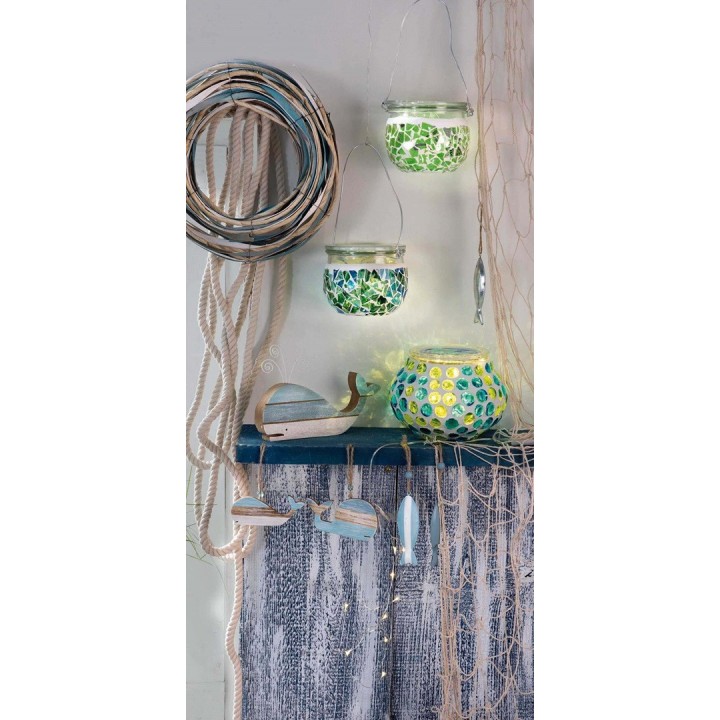 Schmuck-Randglas mit Glasdeckel, Dichtung und Klammern 1062ml