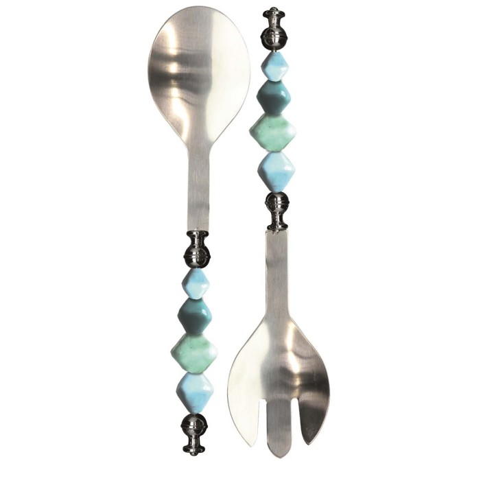 Couverts à salade 2pcs 24,5cm pour pâte à modeler