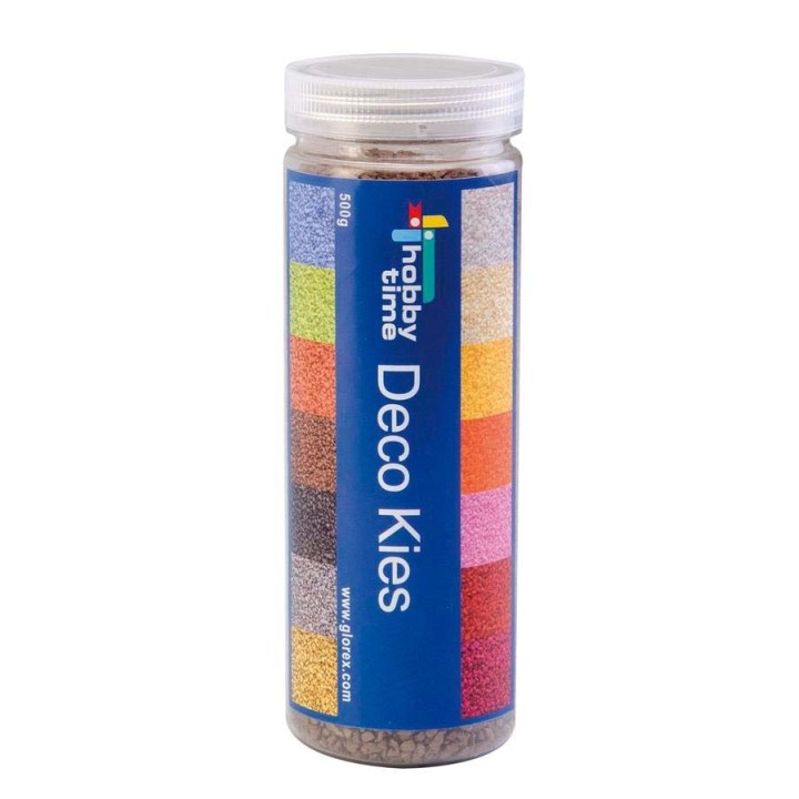Decoration gravel 500g brown