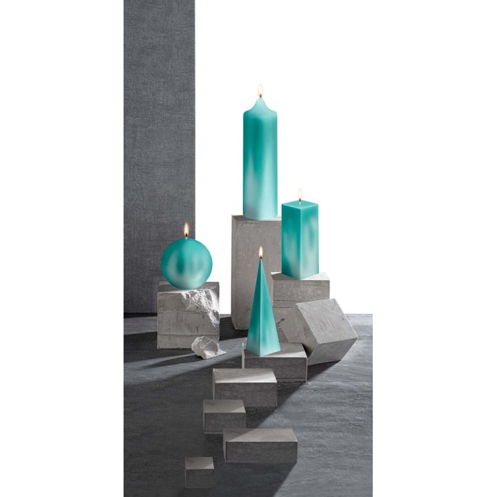 Pyramidenkerzenform Viereck 60x60x228mm