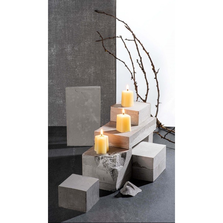Candle moulds 3pcs 4 x 5 cm