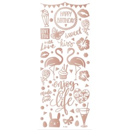 Relief-Sticker Basic 10 Blatt 460 Sticker