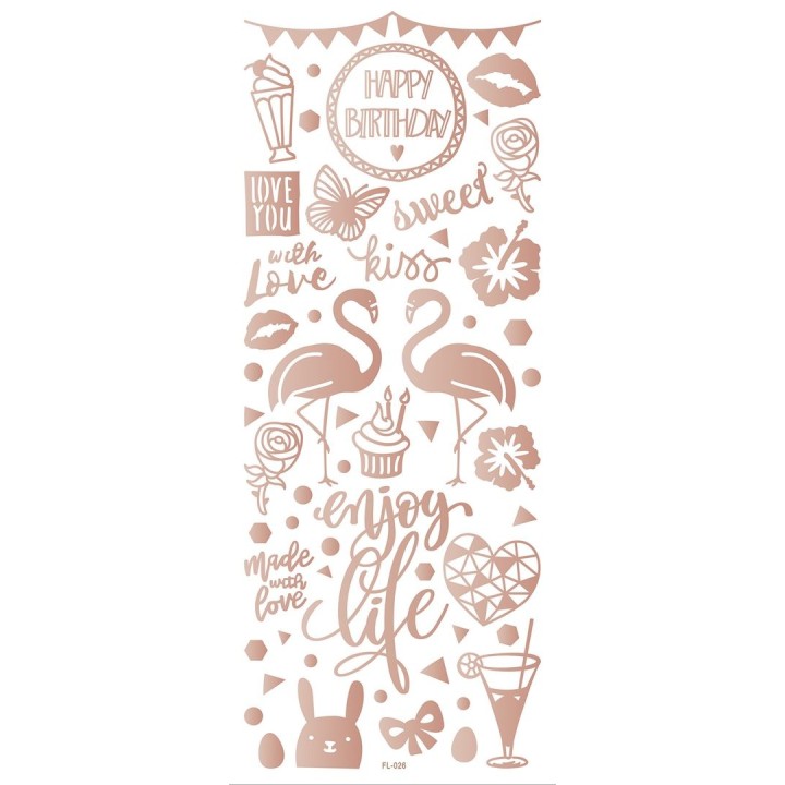 Relief-Sticker Basic 10 Blatt 460 Sticker