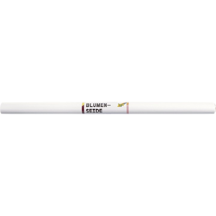 Blumenseide 20g/m² weiss 50x70 cm, 6 Bogen gerollt