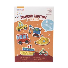 Diamond Painting Stickers Fahrzeuge