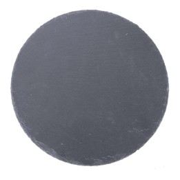 Schiefer Untersetzer, rund 25x0,4cm