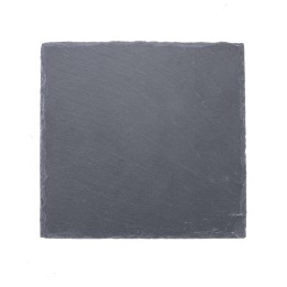 Schiefer Untersetzer,Quadrat 20x20x0,4cm