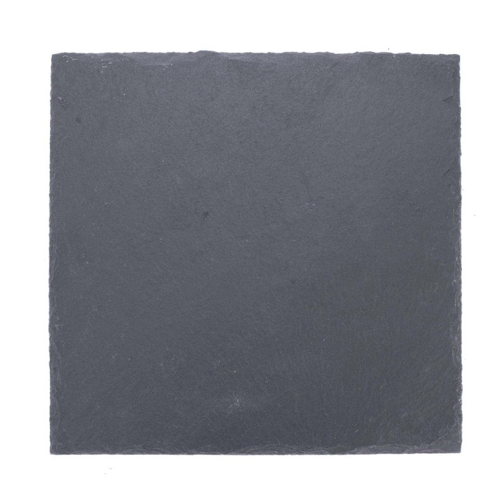Schiefer Untersetzer,Quadrat 25x25x0,4cm