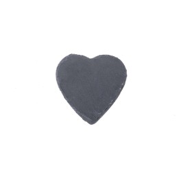 Schiefer Untersetzer, Herz 10x10x0,4cm