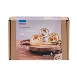 Crystal-Giessharz Komplett-Set Kugel