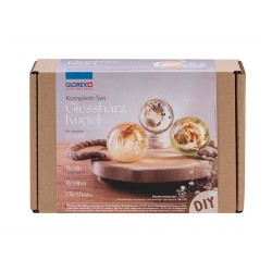 Crystal-Giessharz Komplett-Set Kugel