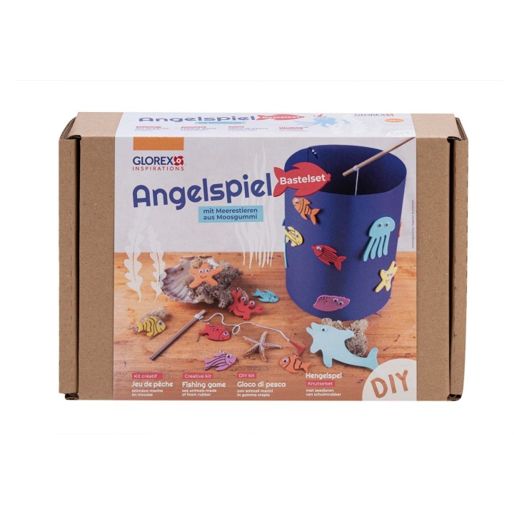 Bastelset Angelspiel mit Meerestieren