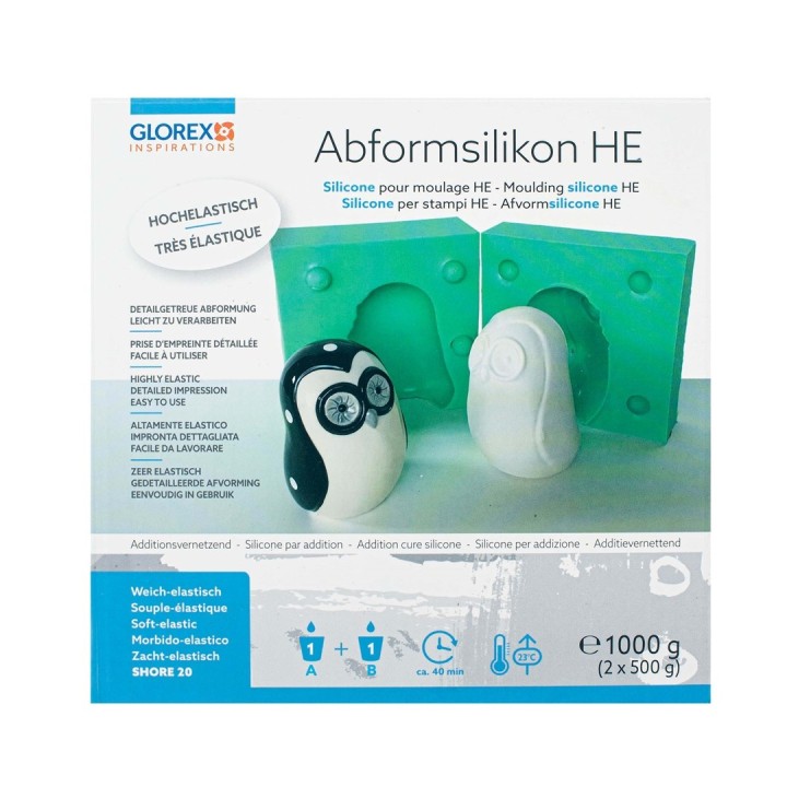 Abformsilikon hochelastisch Additionsvernetzend 2x500g