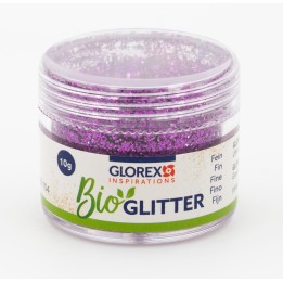 Bio Glitter fein, 10g, violett