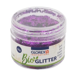 Bio Glitter grob, 10g, violett