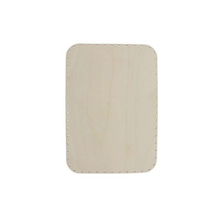 Korbgeflechtboden 34x24cm FSC Pappel Holz