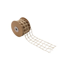 Juteband mit Draht, natur 5x500cm