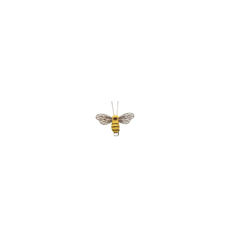 Biene, gelb, 2 Stück 5cm