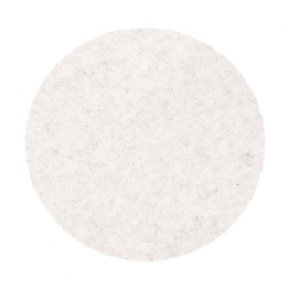 Filz-Tischset, rund, creme 35x0,3cm
