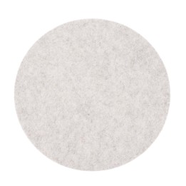 Filz-Tischset, rund, taupe 35x0,3cm
