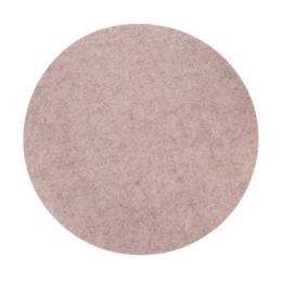 Filz-Tischset, rund, hellbraun 35x0,3cm