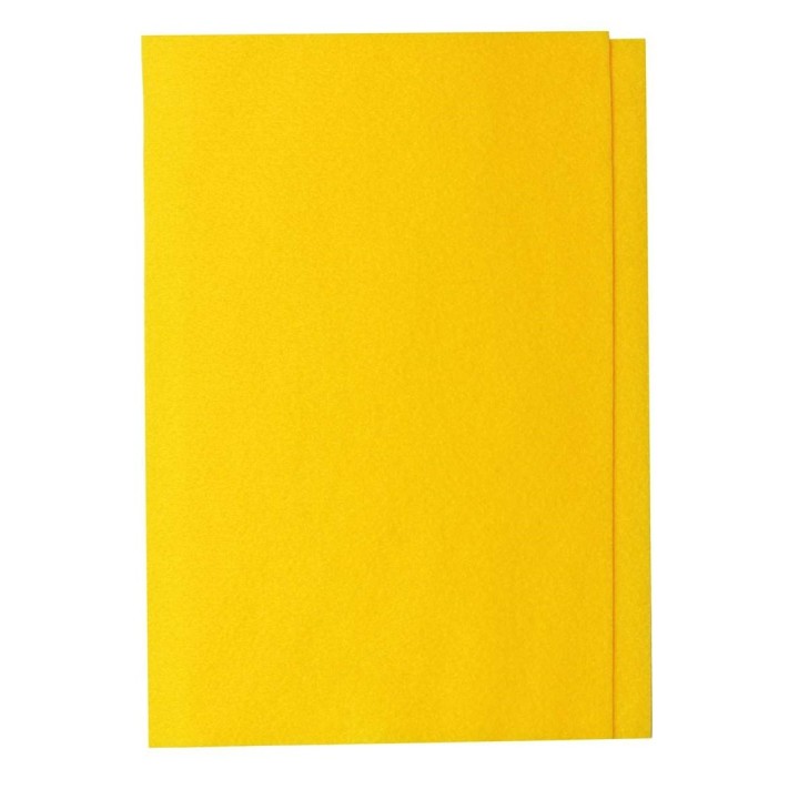 Craft felt 250g, yellow, 2pcs 20x30 cm
