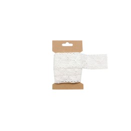 Spitzenband, weiss 4cmx200cm