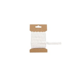 Spitzenband, weiss 1,3cm x600cm