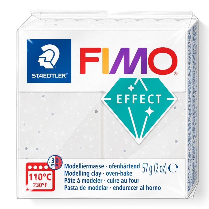 Fimo effect 57g weiss granit
