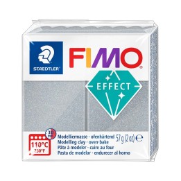 Fimo effect 57g silber metallic