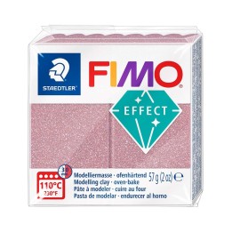 Fimo effect 57g glitter silber