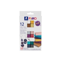 Fimo effect sparkle Colour Pack 12x25g 12 Farben