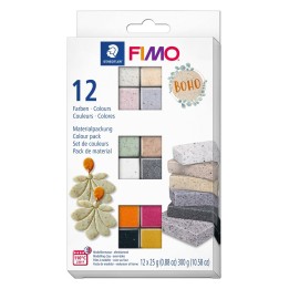 Fimo Colour Pack effect Boho 12 Farben