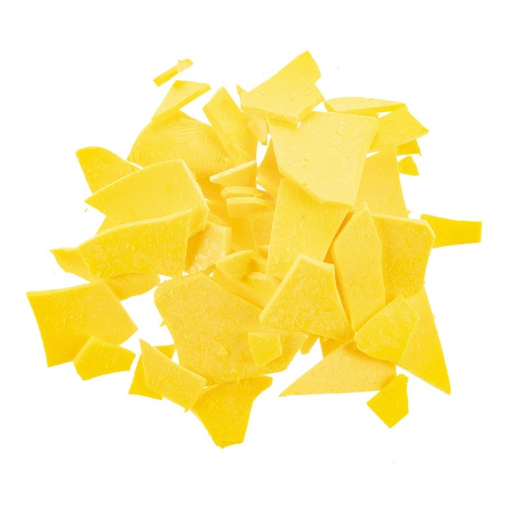 Wachsfarbe neon gelb 5 g