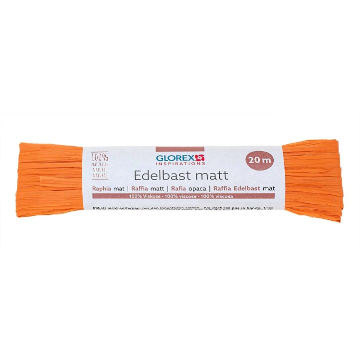 Edelbast matt 20m lachs