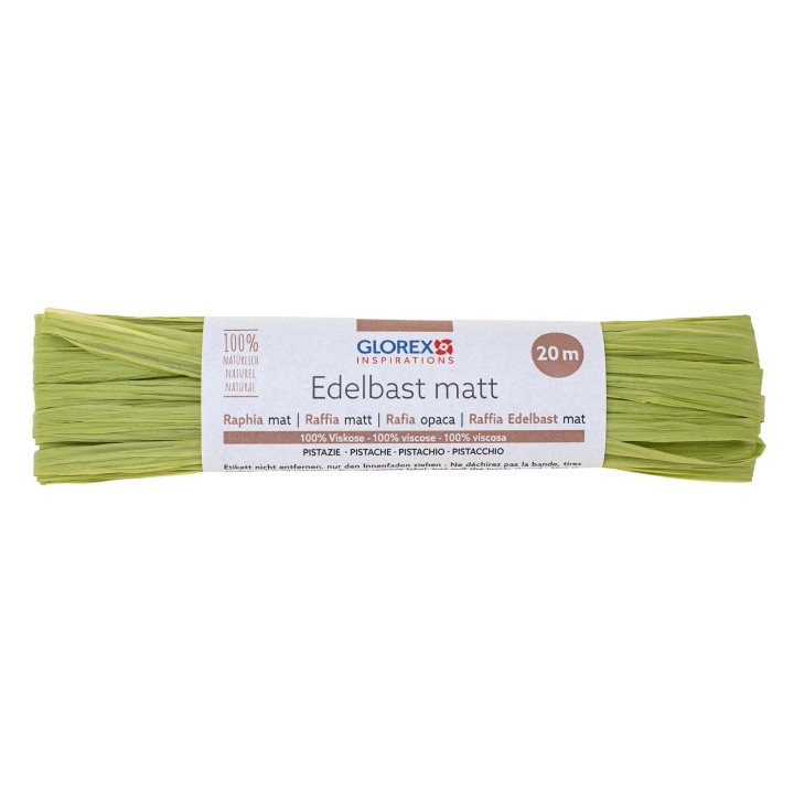 Edelbast matt 20m pistazie